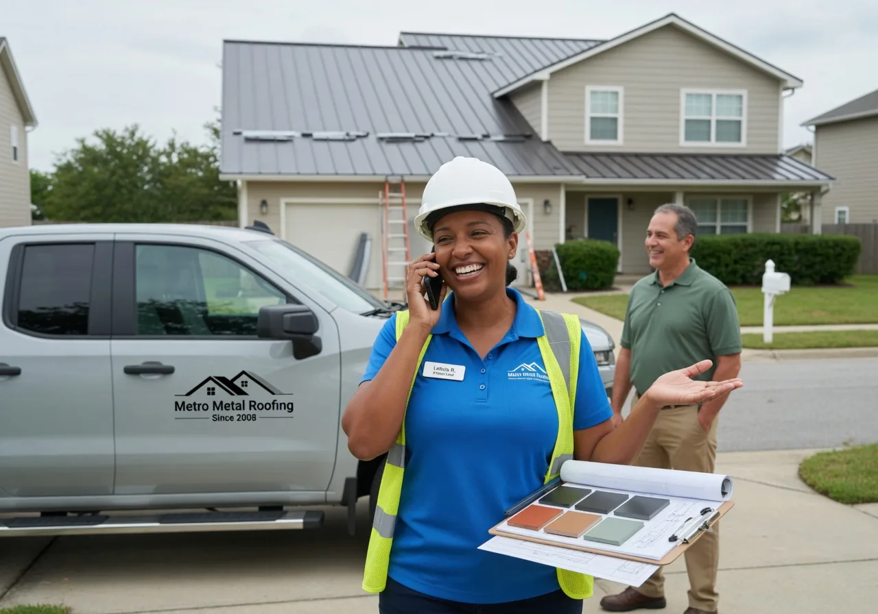 Storm Damage Metal Roof Repair in Burlington, WY